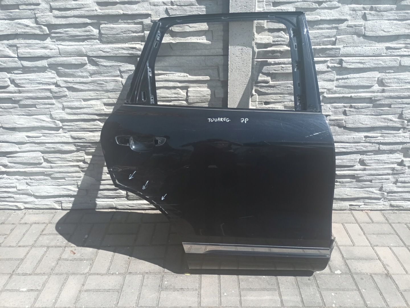 VW Touareg I Tür Hinten Rechts SUV Door Porta Porte - Thumbnail 1