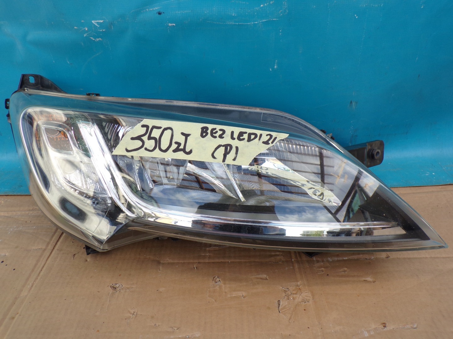 Frontscheinwerfer Fiat Ducato ZFA 240 LED Rechts Scheinwerfer Headlight - Thumbnail 1