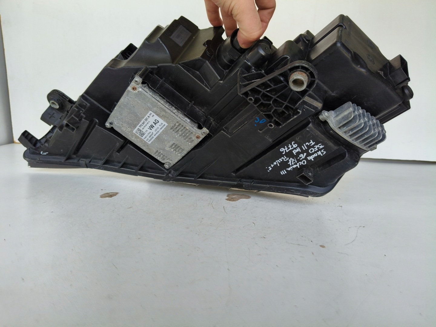 Frontscheinwerfer Skoda Octavia 1U 5E1941016D LED Rechts Scheinwerfer Headlight - Thumbnail 8