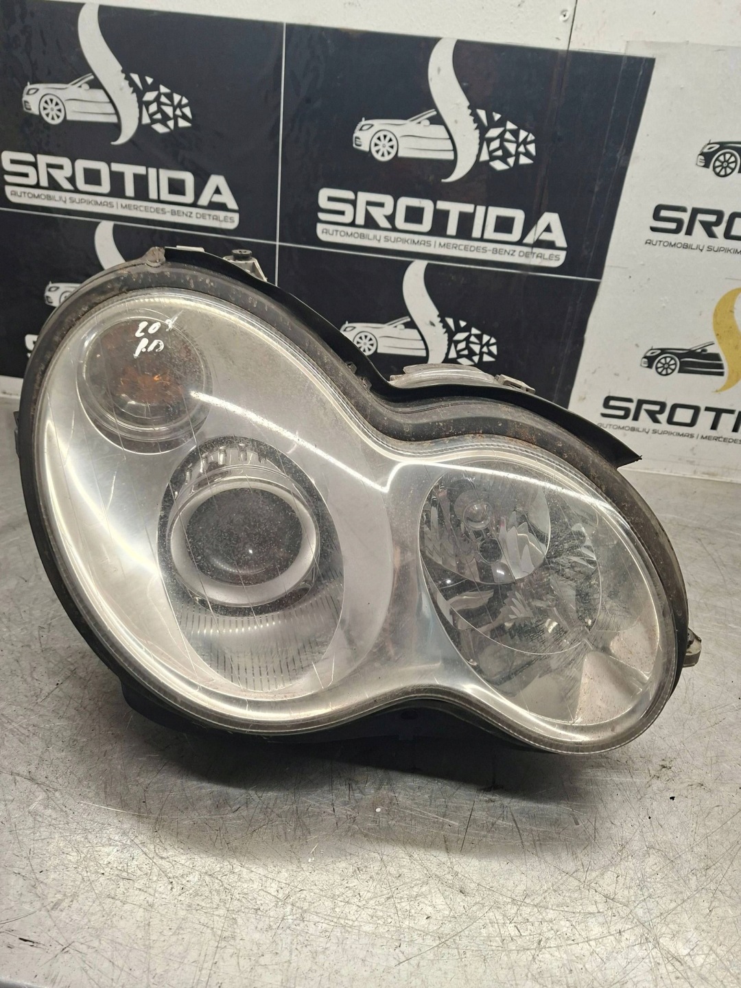 Frontscheinwerfer Mercedes-Benz C-Klasse W203 A2038203861 LED Links Headlight - Thumbnail 1