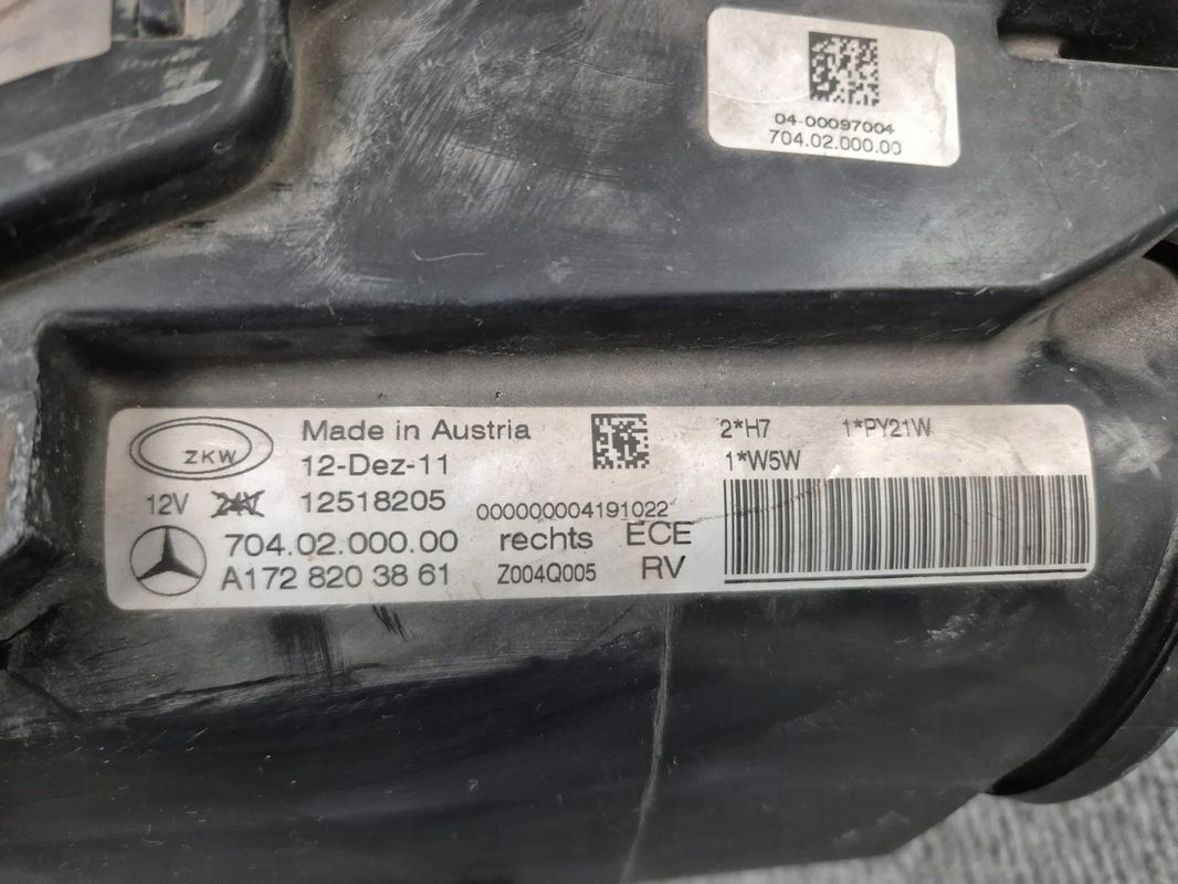 Frontscheinwerfer Mercedes-Benz SLK-Klasse W172 A1728203861 LED Rechts Headlight - Thumbnail 10