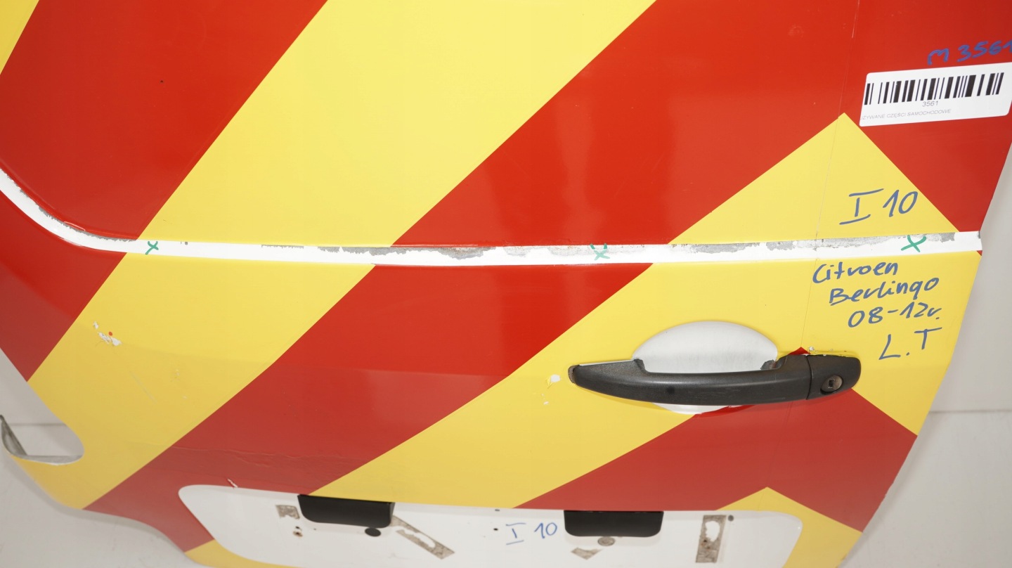 Citroen Berlingo I Tür Hinten Links Door Porta Porte - Thumbnail 7