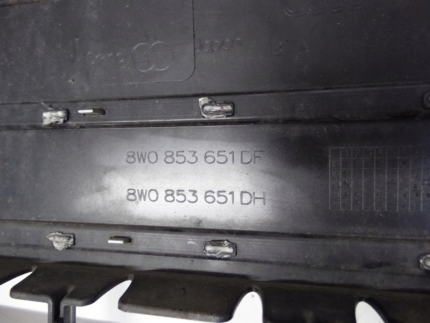 Audi A4 B9 Kühlergrill FRONTGRILL Kühlergitter 8W0853651DF - Thumbnail 10