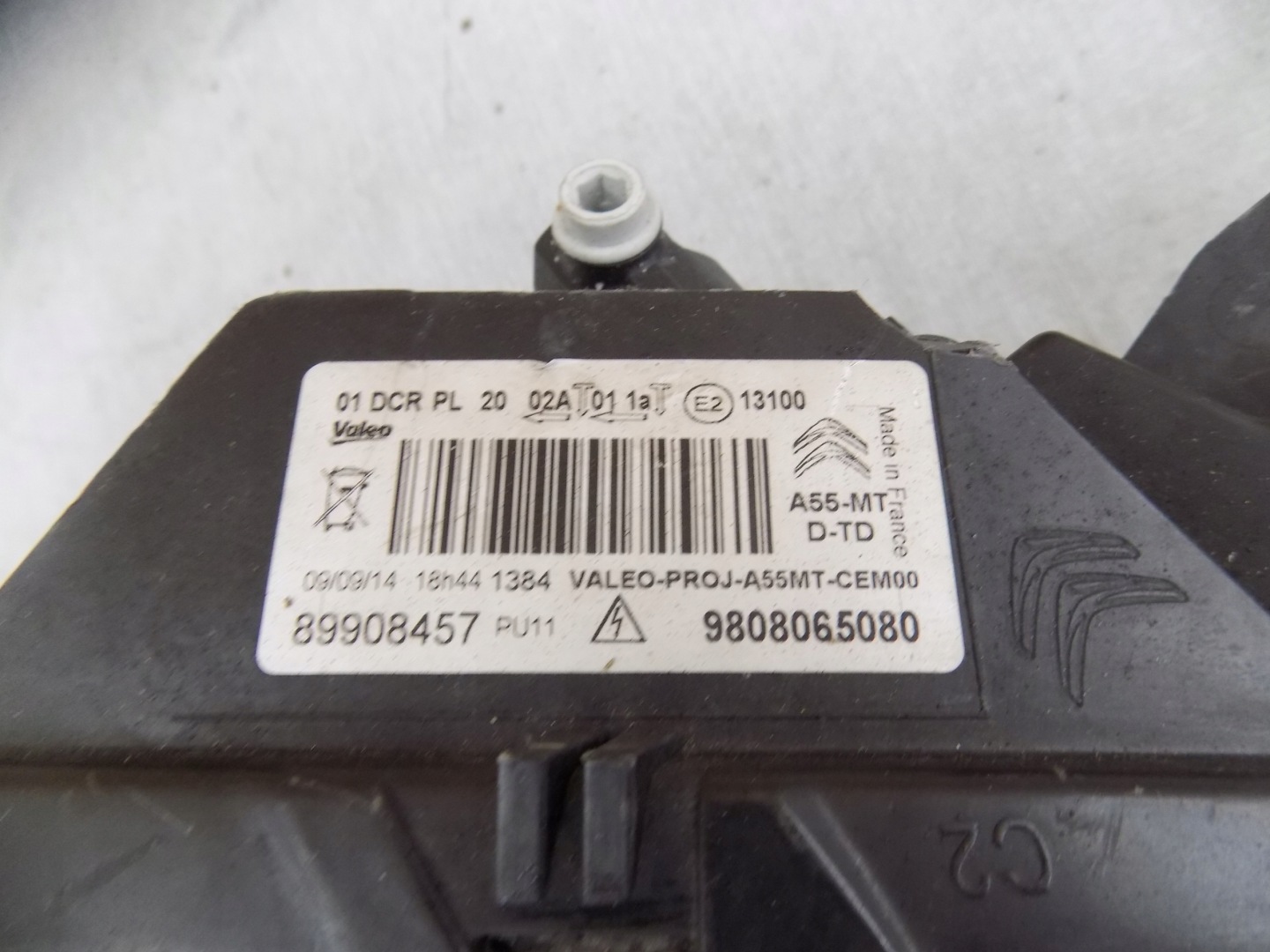 Frontscheinwerfer Citroen DS3 9808065080 Xenon Rechts Scheinwerfer Headlight - Thumbnail 9