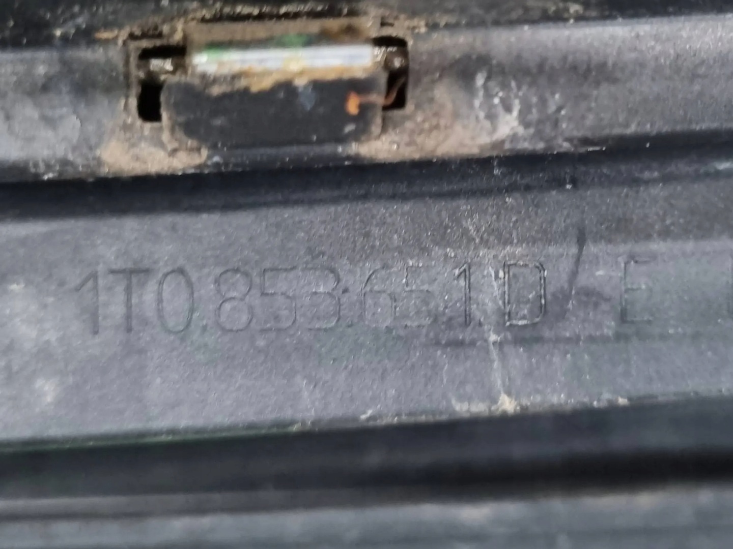 VW Touran I Kühlergrill FRONTGRILL Kühlergitter 1T0853651D - Thumbnail 11