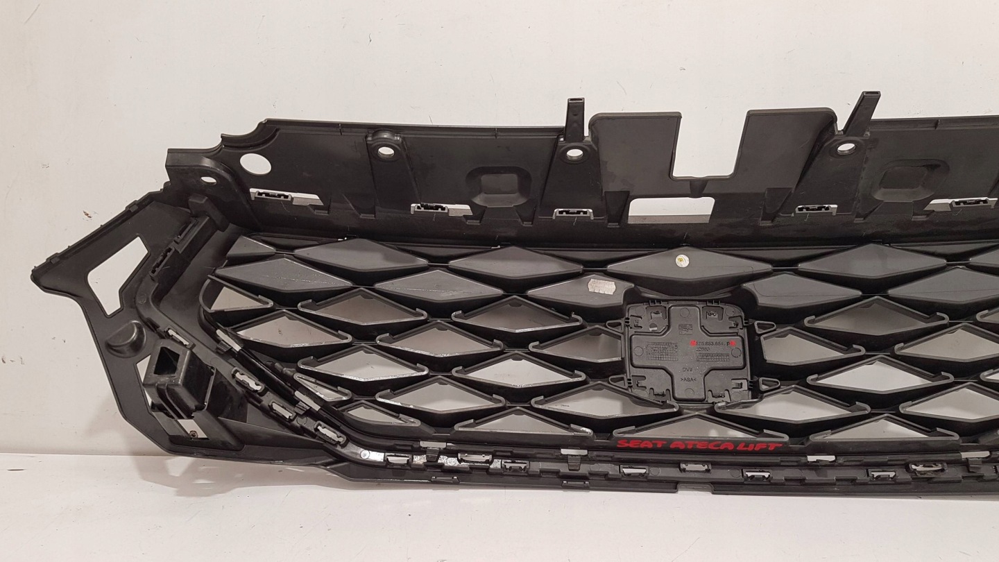 SEAT Ateca 575 Kühlergrill FRONTGRILL Kühlergitter 575853654P - Thumbnail 6