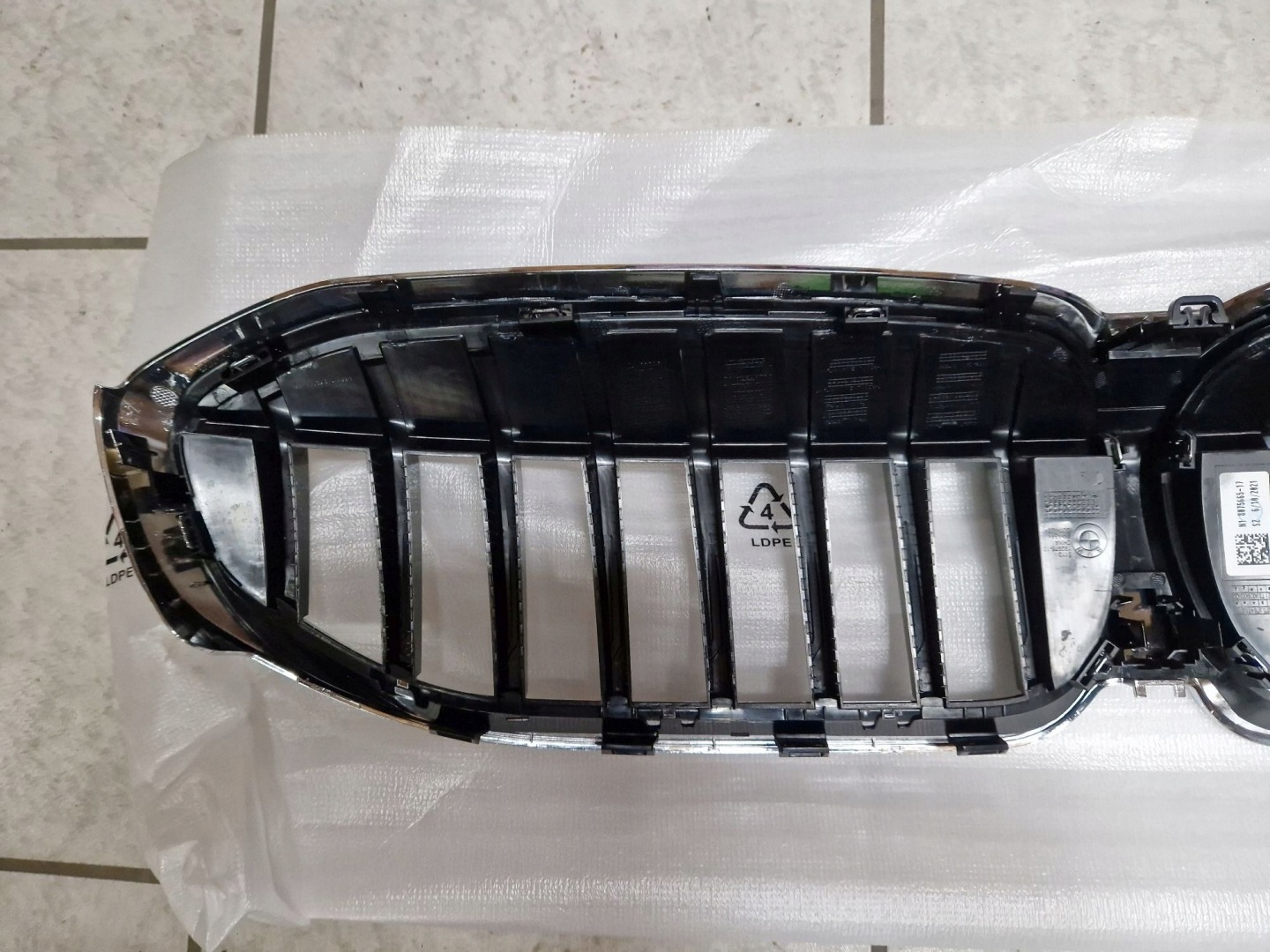 BMW 3 G21 Kühlergrill FRONTGRILL Kühlergitter 8075665 - Thumbnail 6
