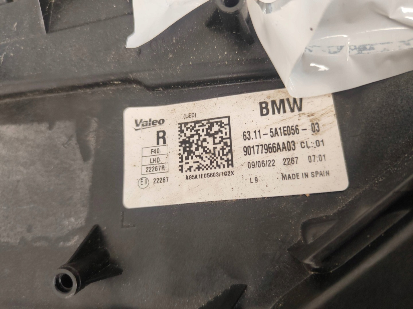 Frontscheinwerfer BMW 1 F40 5A1E056 LED Rechts Scheinwerfer Headlight - Thumbnail 6