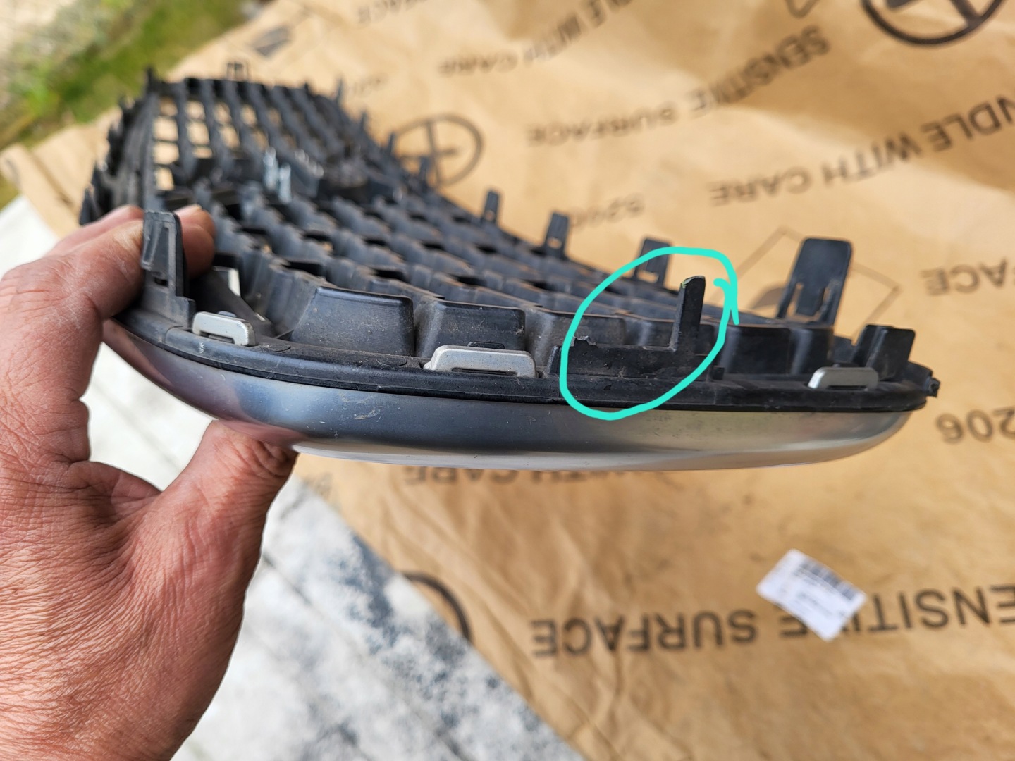 Volvo S90/V90 S90 Kühlergrill FRONTGRILL Kühlergitter 31425406 - Thumbnail 7