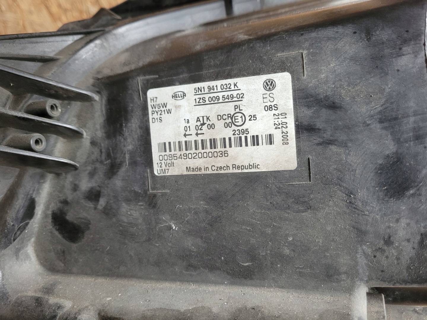 Frontscheinwerfer VW Tiguan 5N1941032K LED Rechts Scheinwerfer Headlight - Thumbnail 11