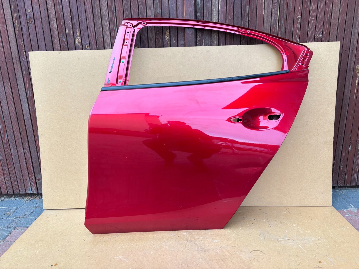 Mazda 3 BP Tür Hinten Links Limousine Door Porta Porte - Thumbnail 2