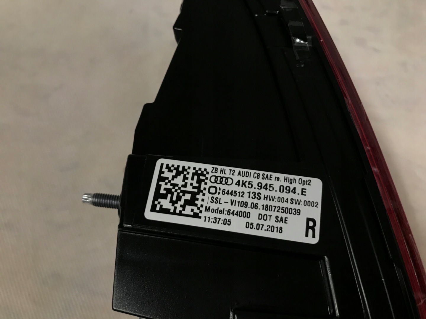 Audi A6 Rückleuchte 4K5945094E Rearlamp - Thumbnail 5