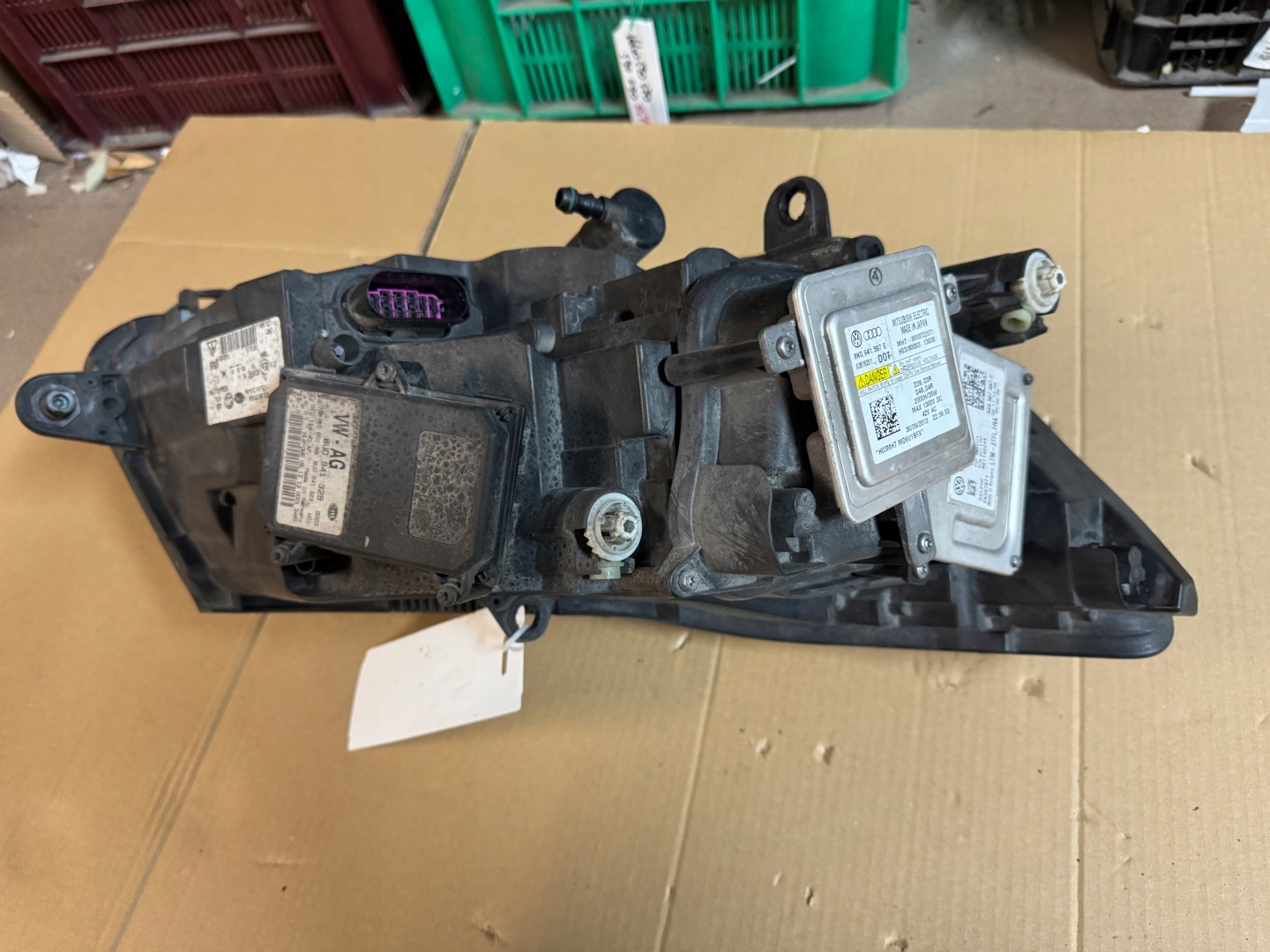 Frontscheinwerfer Skoda Superb 3U Facelift Xenon Links Scheinwerfer Headlight - Thumbnail 7