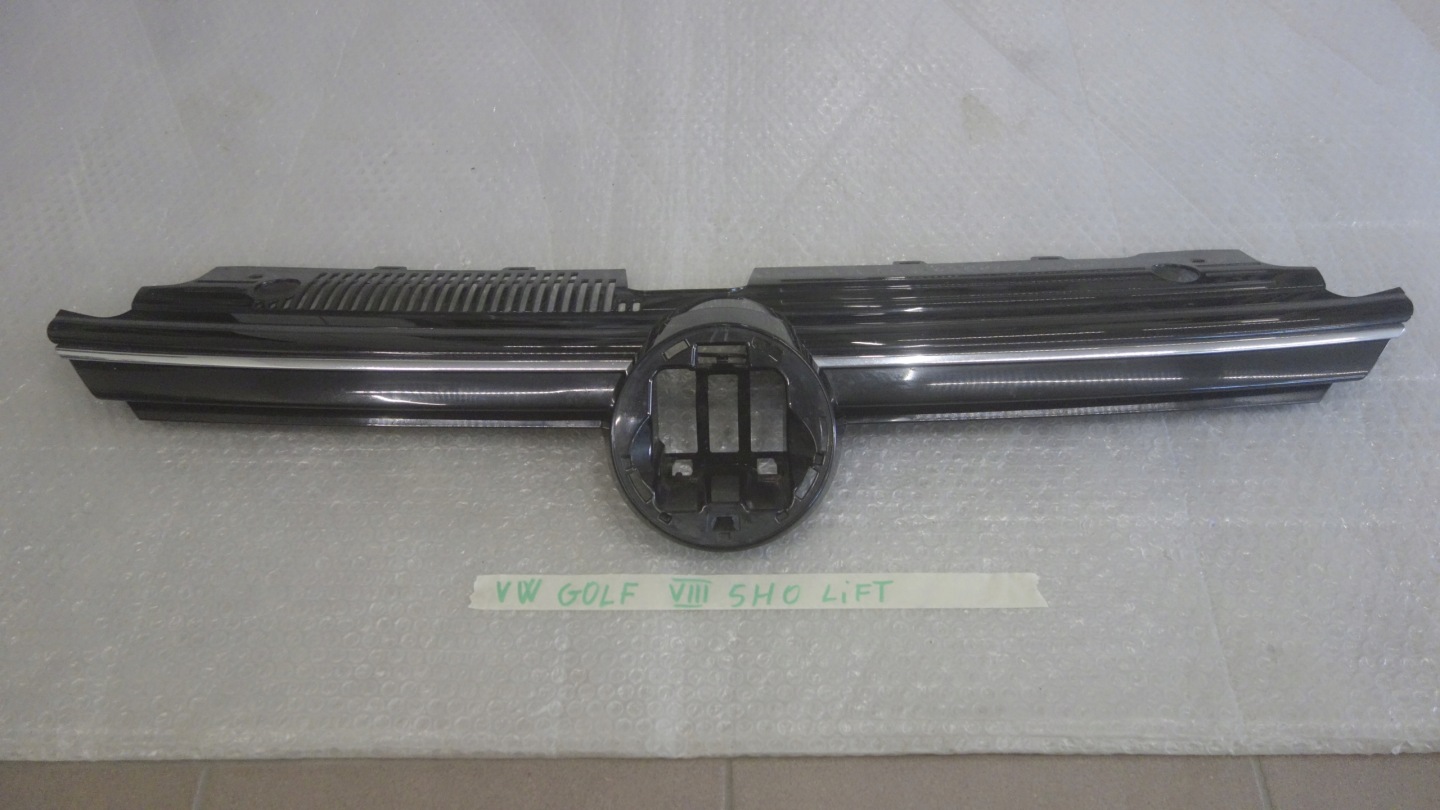 VW Golf VIII Kühlergrill FRONTGRILL Kühlergitter 5H0853651N - Thumbnail 1