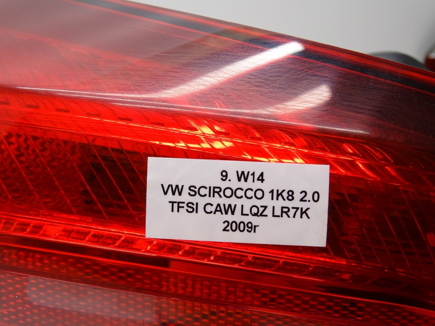 VW Scirocco Rückleuchte 1K8945095G Rearlamp - Thumbnail 7