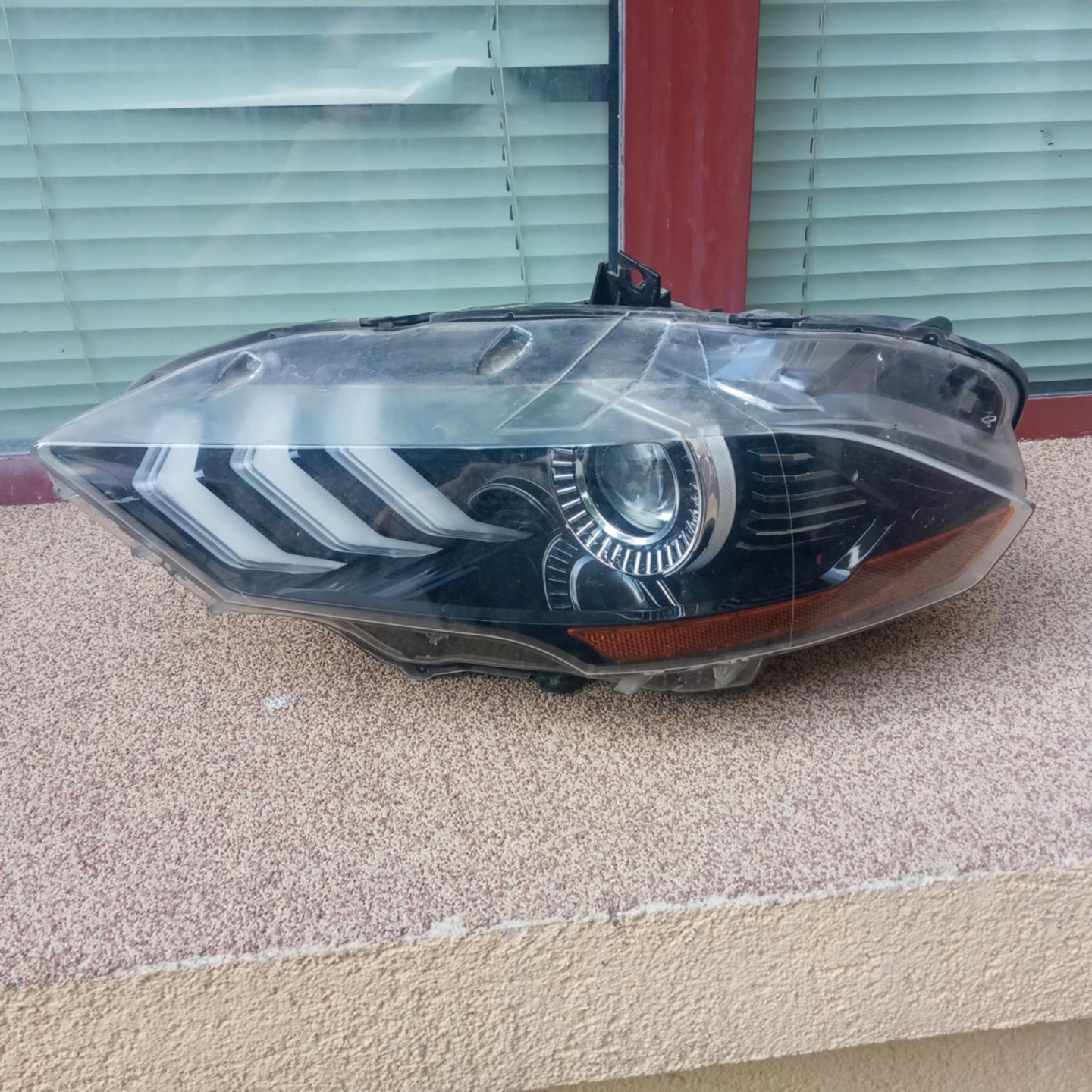 Frontscheinwerfer Ford Mustang II Mk2 NG2018FULLLED LED Links Headlight - Thumbnail 1