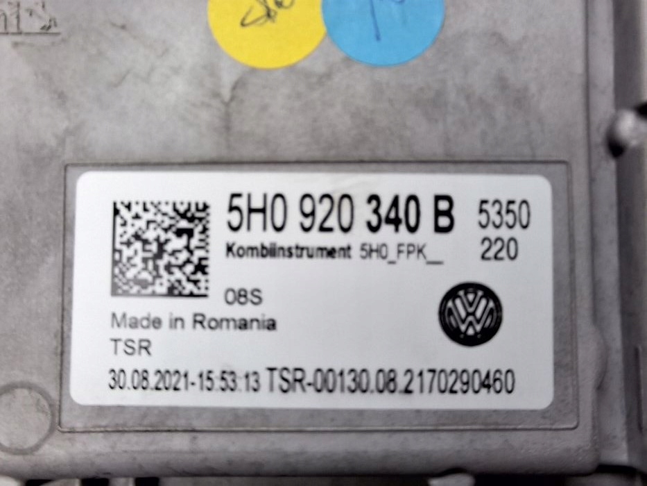 VW Golf VIII 05L907309AA Screen Kombiinstrument Tacho - Thumbnail 9