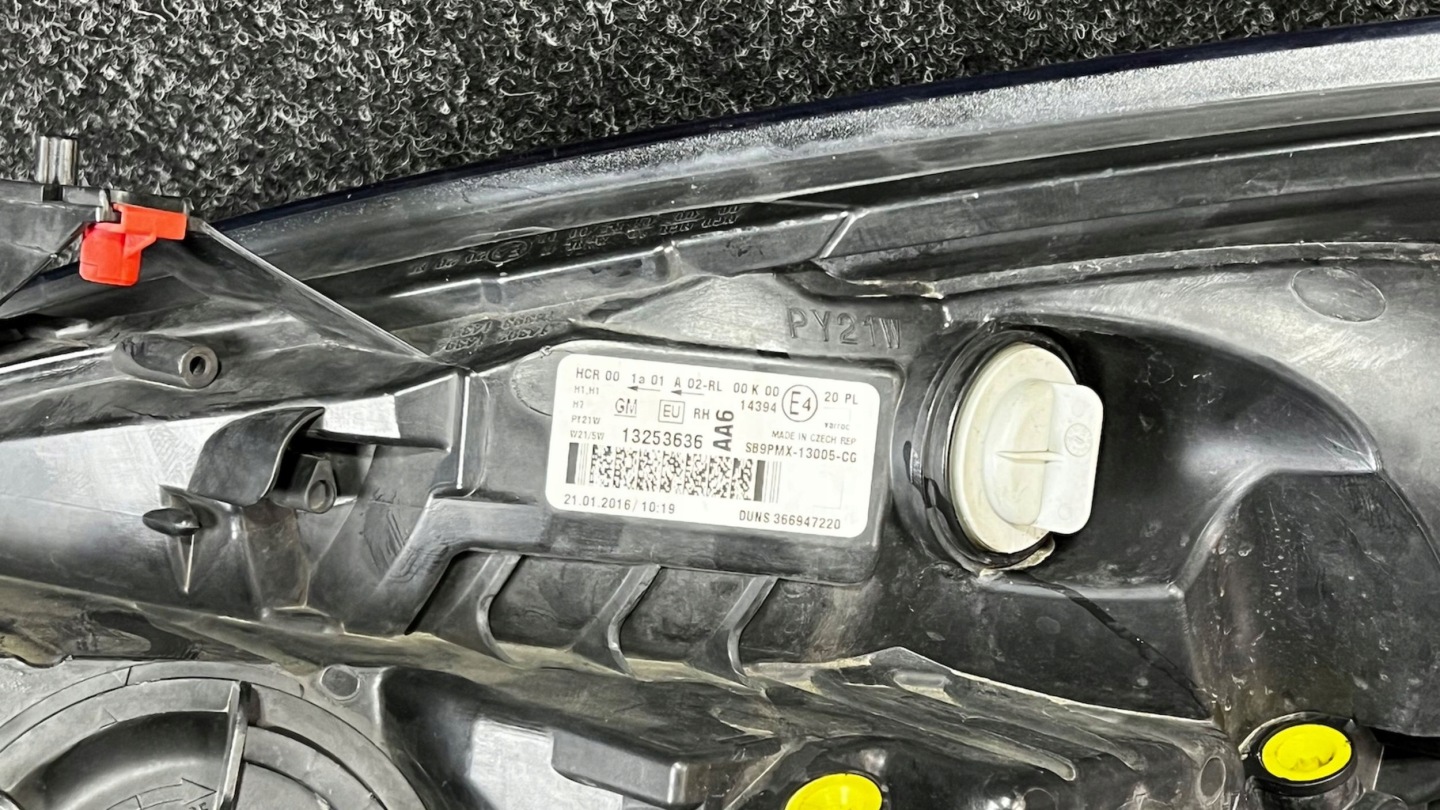 Frontscheinwerfer Opel Meriva S10 13253636 LED Links Scheinwerfer Headlight - Thumbnail 9