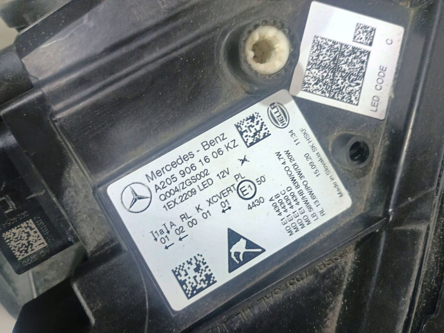 Frontscheinwerfer Mercedes-Benz C-Klasse W205 A2059061606 Multibeam LED Links Headlight - Thumbnail 8