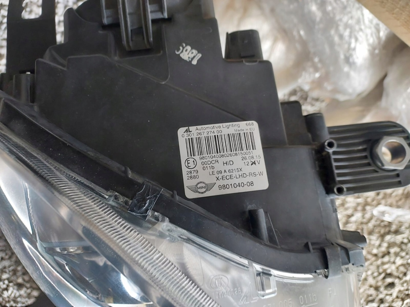 Frontscheinwerfer Mini Paceman R61 9801039 Xenon Links Scheinwerfer Headlight - Thumbnail 6