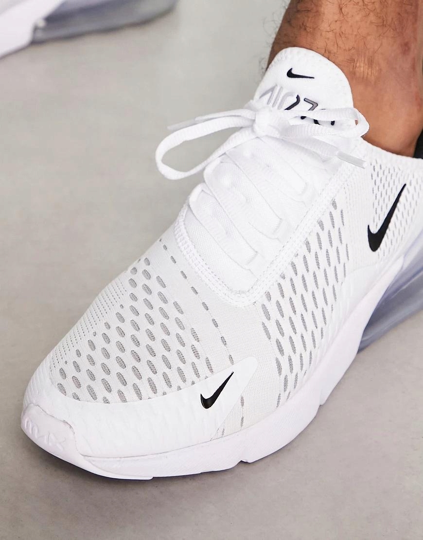 NIKE BIAŁE SZNUROWANE BUTY SPORTOWE AIR MAX 270 DX8 XXJ__42