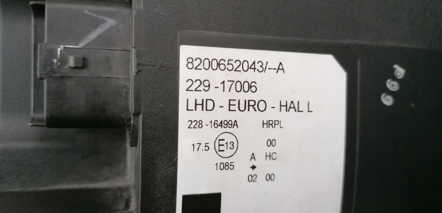 Frontscheinwerfer Renault Modus P 3820065204 LED Links Scheinwerfer Headlight - Thumbnail 11