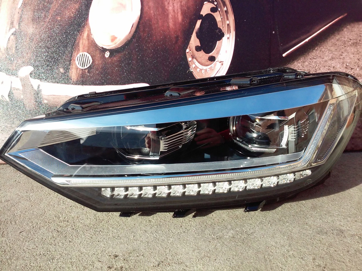 Frontscheinwerfer VW Touran I LED Links Scheinwerfer Headlight - Thumbnail 1