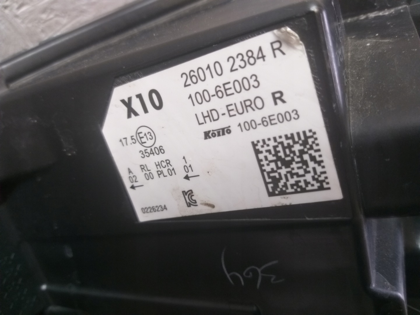 Frontscheinwerfer Renault Zoe AG 260102384R LED Rechts Scheinwerfer Headlight - Thumbnail 8