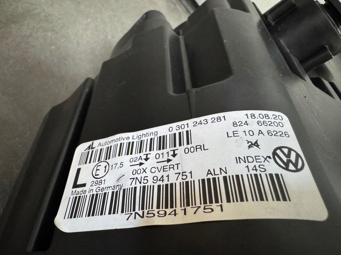 Frontscheinwerfer SEAT Alhambra 7N 7N5941752 Bi-Xenon Links Headlight - Thumbnail 7