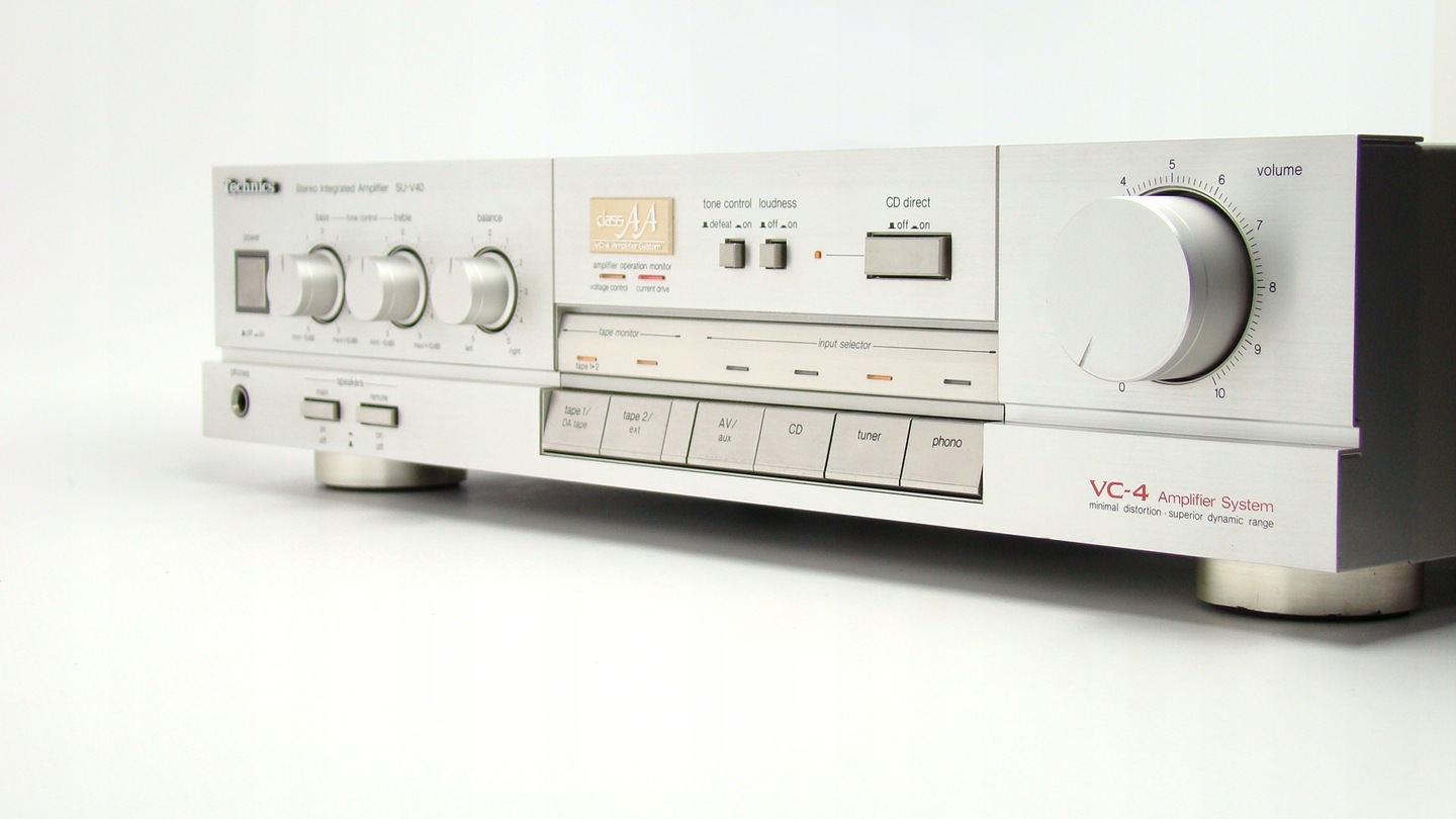 W super stanie TECHNICS SU-V40 Silver - Japan - Class AA