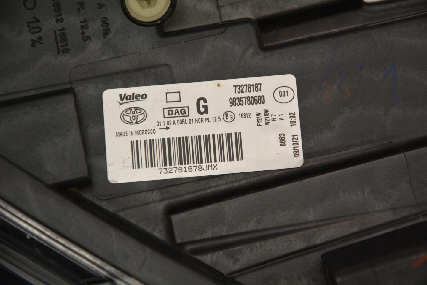 Frontscheinwerfer Toyota Proace V LED Links Scheinwerfer Headlight - Thumbnail 6