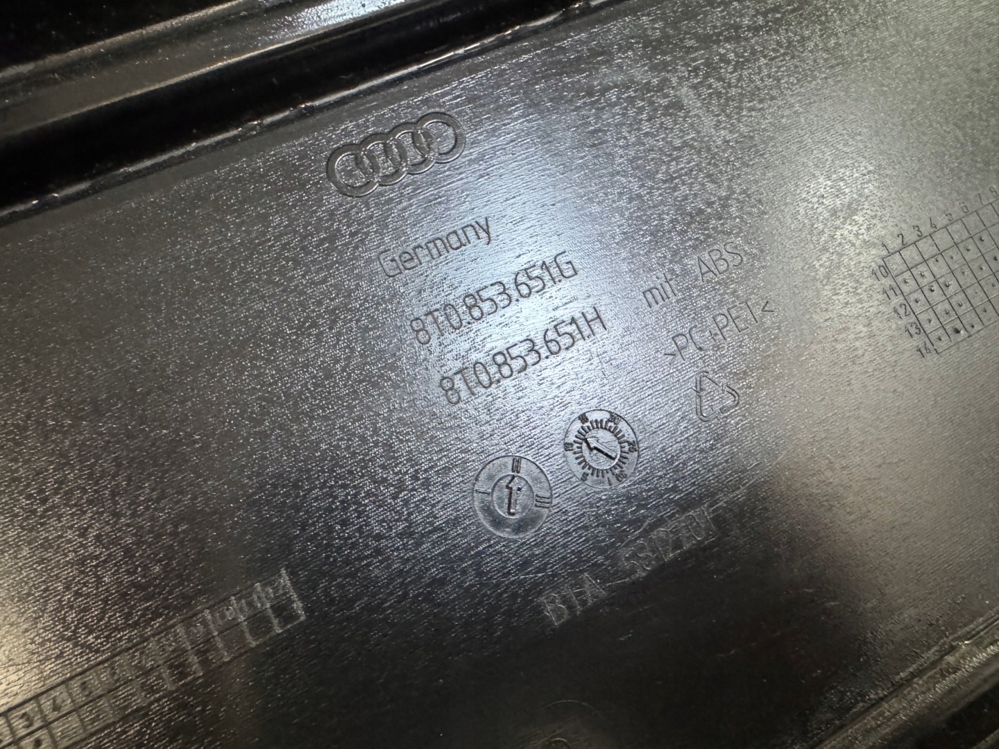 Audi A5 Kühlergrill FRONTGRILL Kühlergitter 8T0853651GA - Thumbnail 4