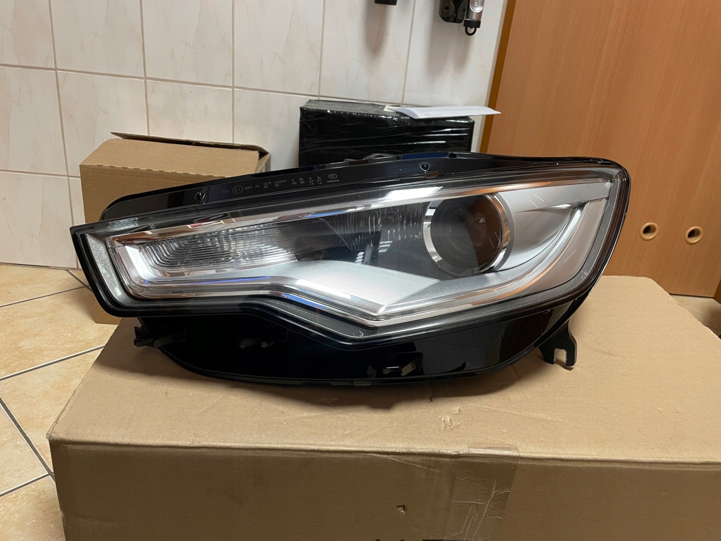 Frontscheinwerfer Audi A6 4G0941005C Xenon Links Scheinwerfer Headlight - Thumbnail 1
