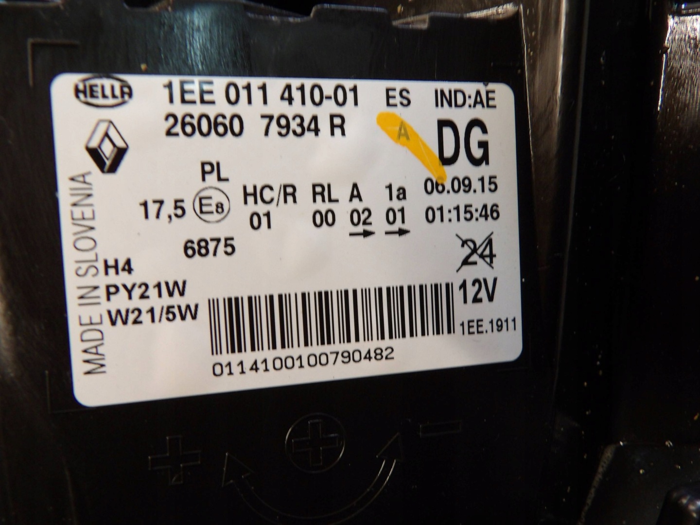 Frontscheinwerfer Renault Trafic L 260607934R LED Links Scheinwerfer Headlight - Thumbnail 3