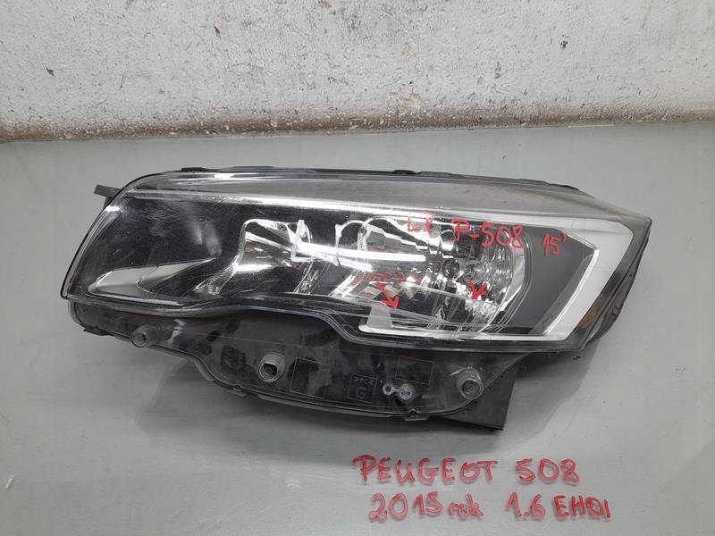 Frontscheinwerfer Peugeot 508 F 9807241280 LED Links Scheinwerfer Headlight - Thumbnail 6