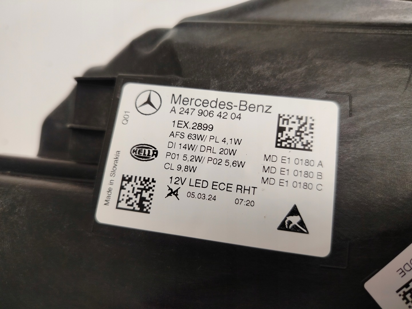 Frontscheinwerfer Mercedes-Benz GLA W156 A2479064204 Multibeam LED Links Headlight - Thumbnail 11