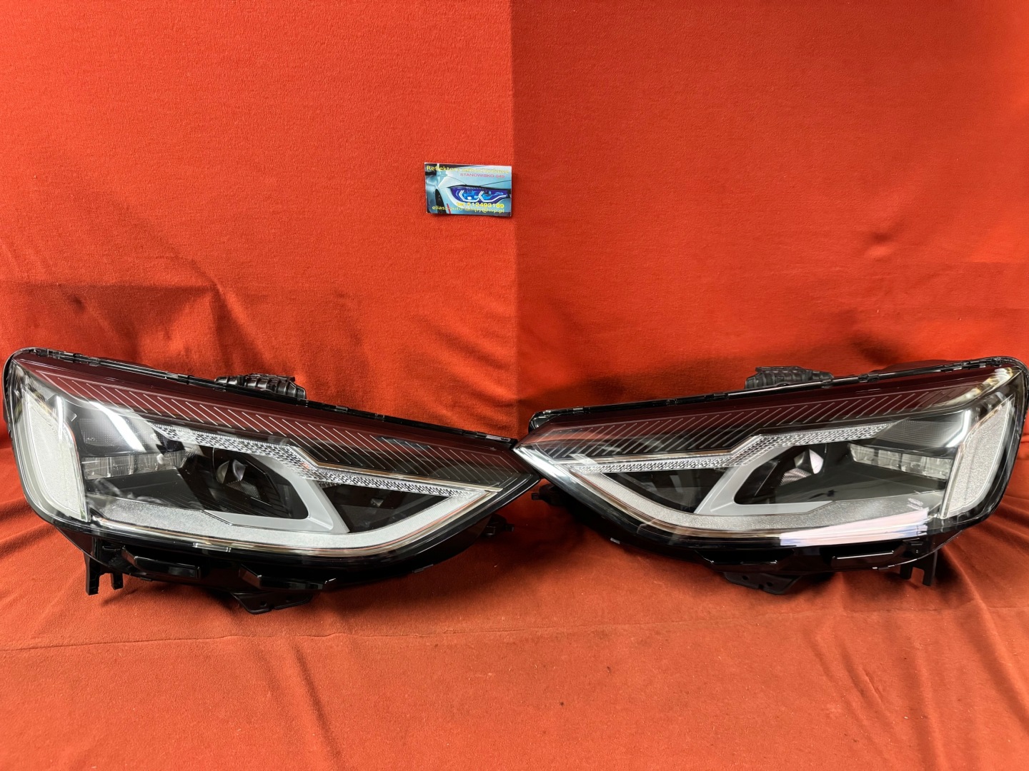 Frontscheinwerfer Audi A4 B9 Facelift LED Links Scheinwerfer Headlight - Thumbnail 1