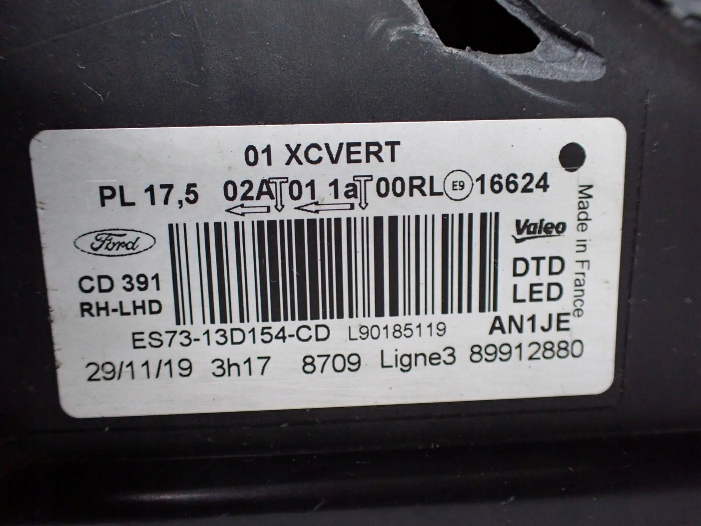 Frontscheinwerfer Ford Mondeo V MK5 ES7313D154CD9 LED Rechts Headlight - Thumbnail 11