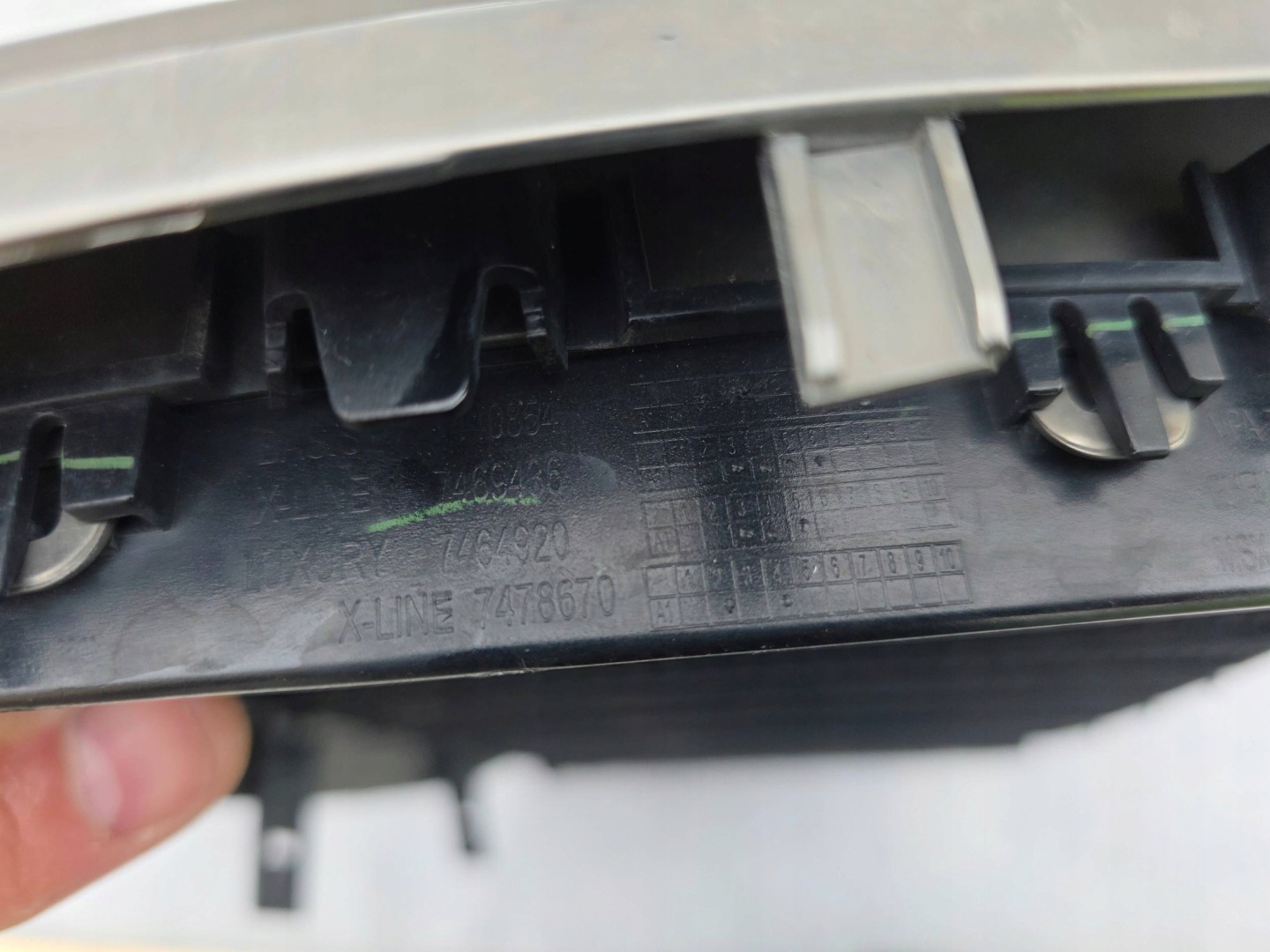 BMW X3 G01 Kühlergrill FRONTGRILL Kühlergitter 7478670 - Thumbnail 12