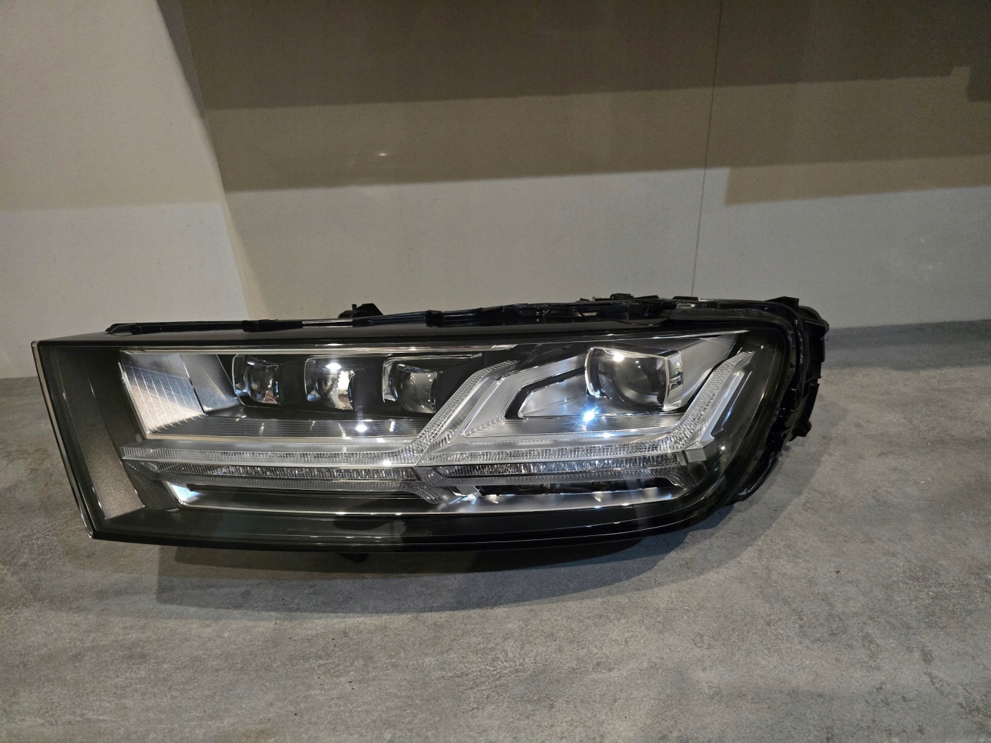 Frontscheinwerfer Audi Q7 4M0941035 Matrix LED Links Scheinwerfer Headlight - Thumbnail 1