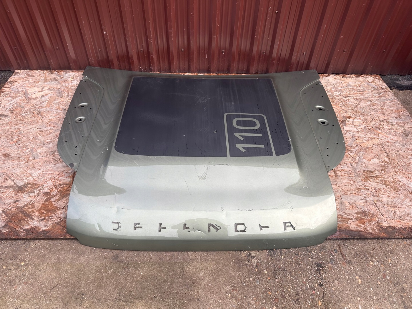 Motorhaube Land Rover Defender LA Bonnet L8B216612A Hood - Thumbnail 10