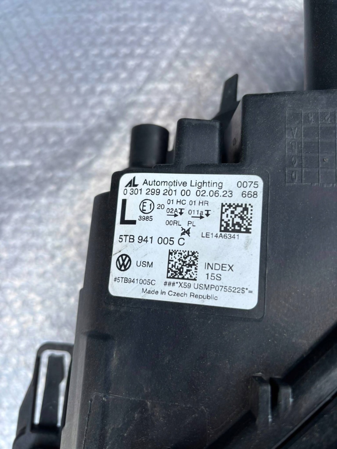 Frontscheinwerfer VW Touran I 5TB941005C LED Links Scheinwerfer Headlight - Thumbnail 6