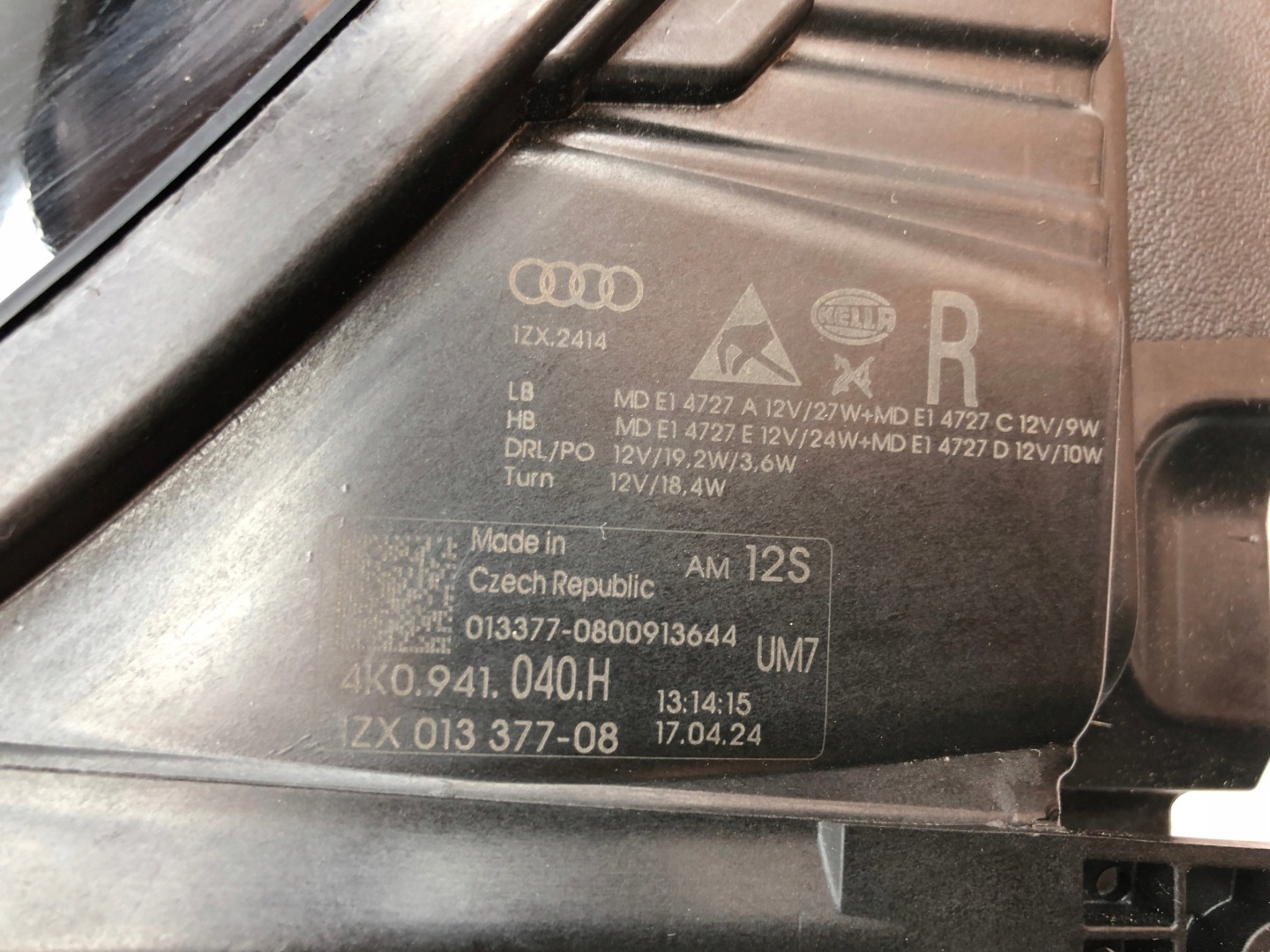 Frontscheinwerfer Audi A6 4K0941040H LED Links Scheinwerfer Headlight - Thumbnail 9