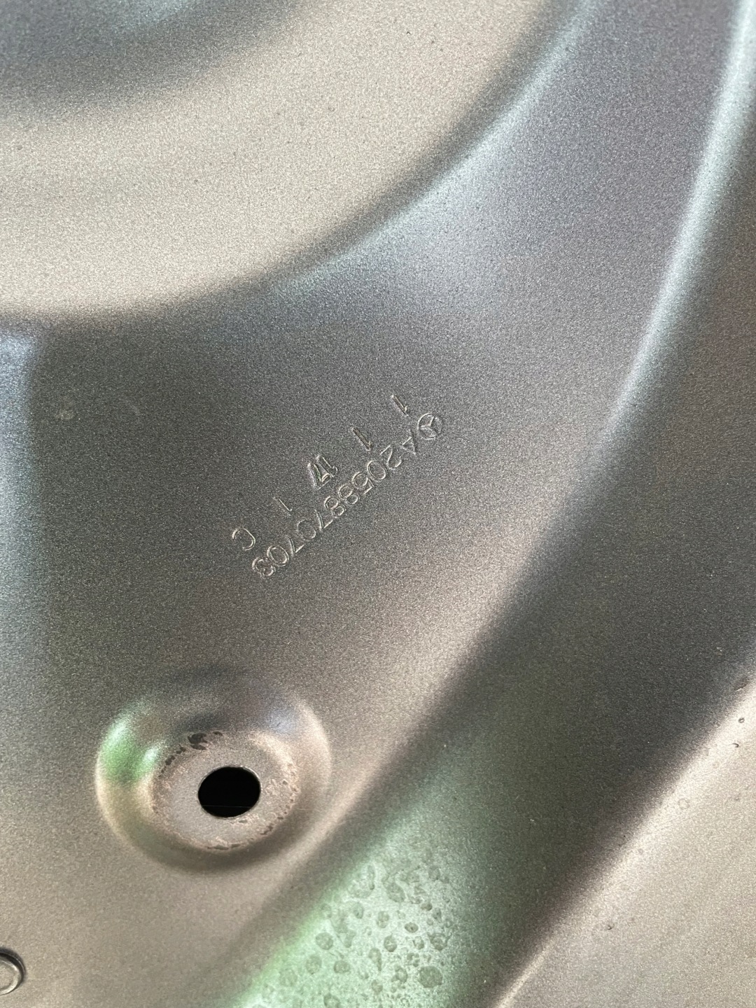Motorhaube Mercedes-Benz C-Klasse W205 Bonnet Hood - Thumbnail 12