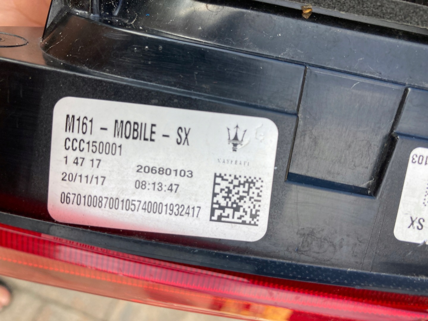 Maserati Levante AM156 Rückleuchte Rearlamp - Thumbnail 6