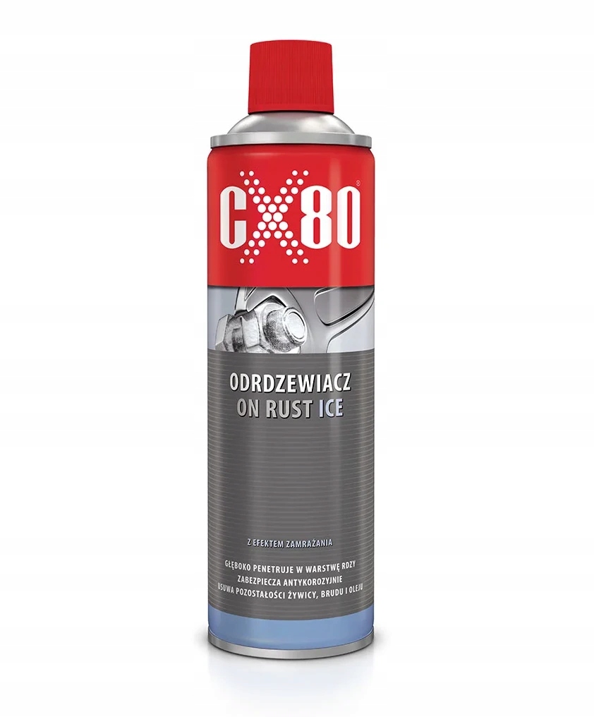 CX80 ON RUST ICE ODRDZEWIACZ Z EFEKTEM ZAMRAŻANIA 500ml CX-80