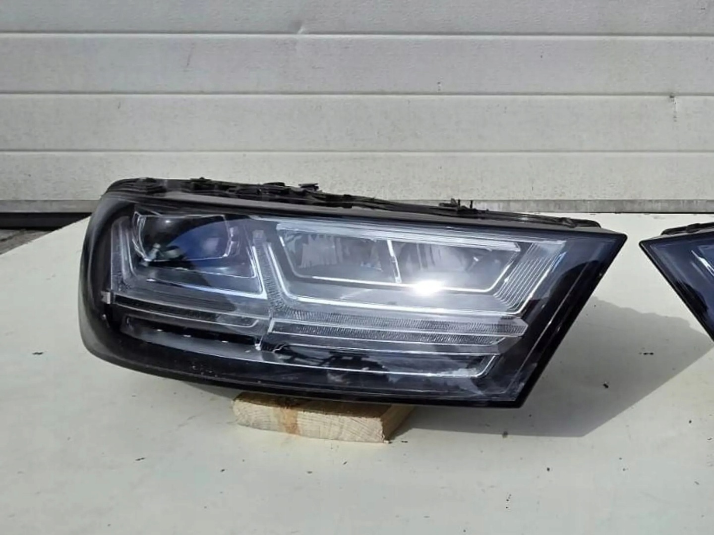 Frontscheinwerfer Audi Q7 4M0941034B LED Links Scheinwerfer Headlight - Thumbnail 1