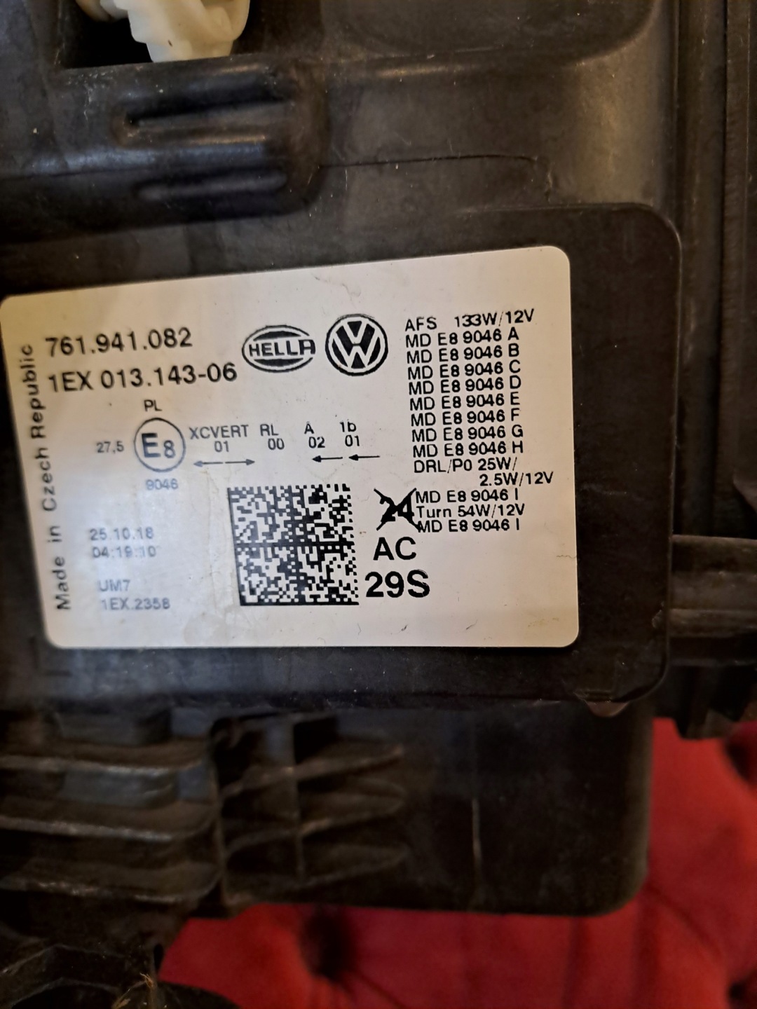 Frontscheinwerfer VW Touareg III 761941082 LED Rechts Scheinwerfer Headlight - Thumbnail 5