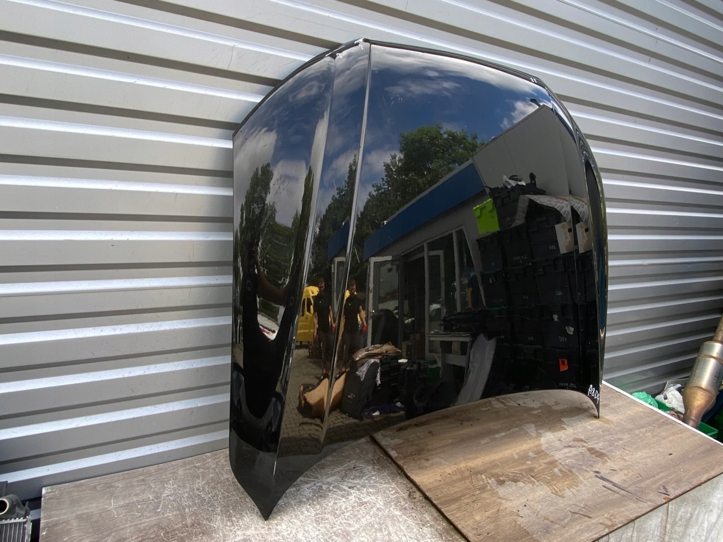 Motorhaube Audi A8 Bonnet Hood - Thumbnail 2