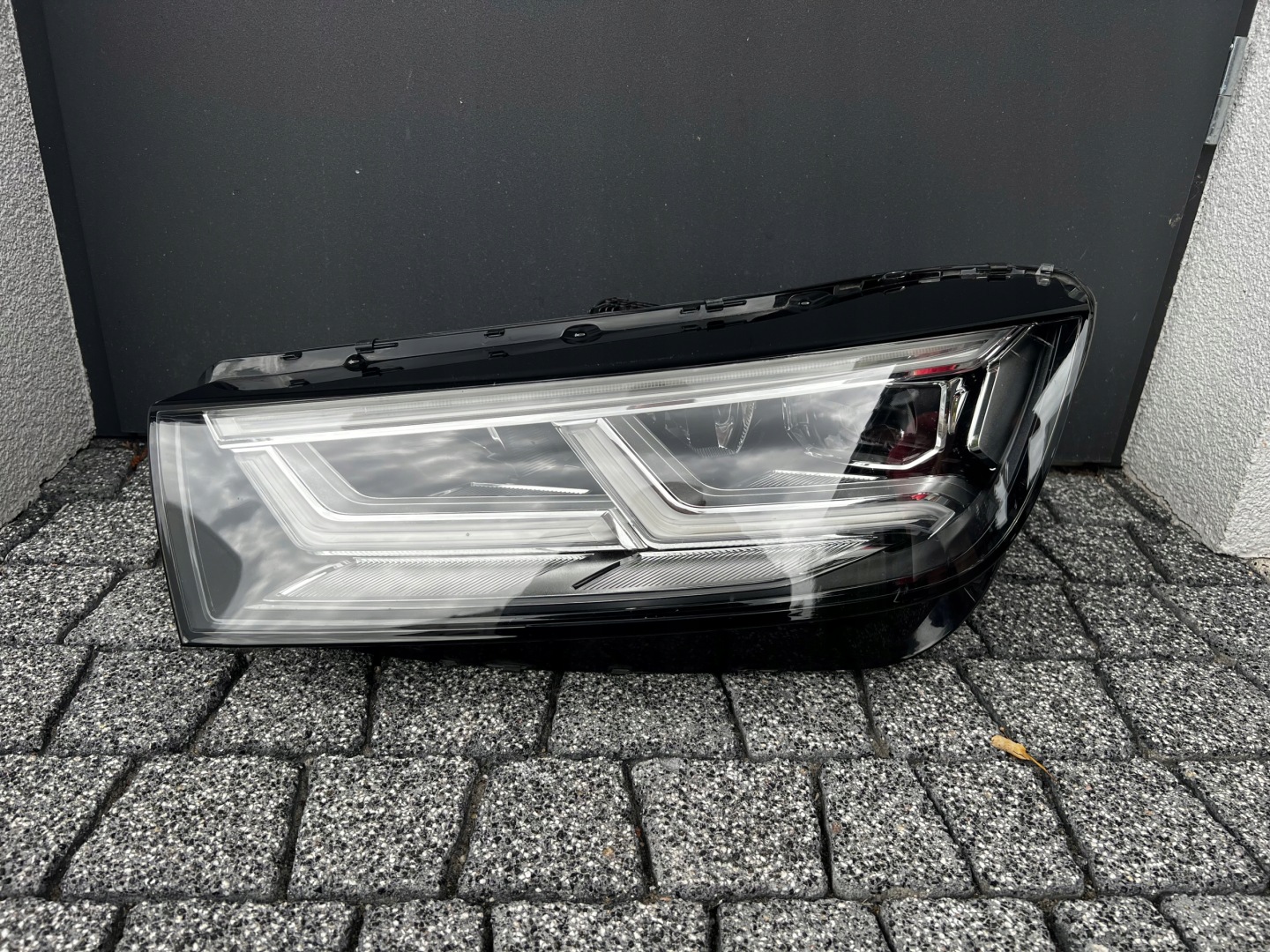 Frontscheinwerfer Audi Q5 80A941033C Facelift LED Links Scheinwerfer Headlight - Thumbnail 1
